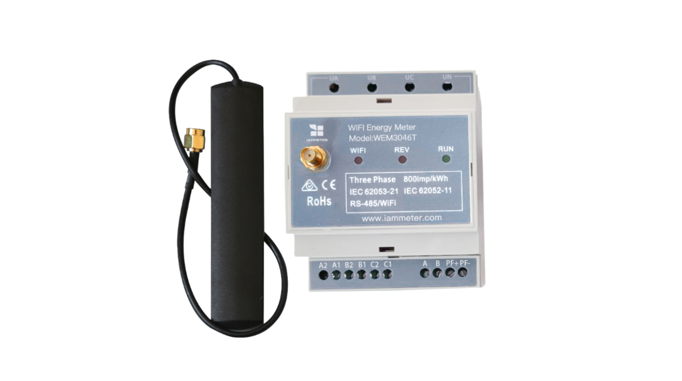 Tre-faset Wi-Fi-energimåler (WEM3046T)