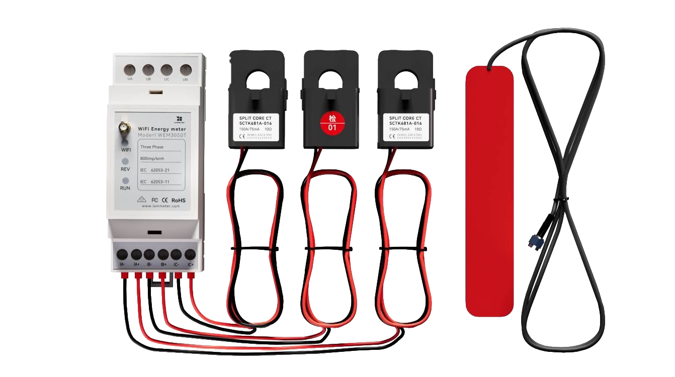 Tre-faset Wi-Fi-energimåler (WEM3050T)